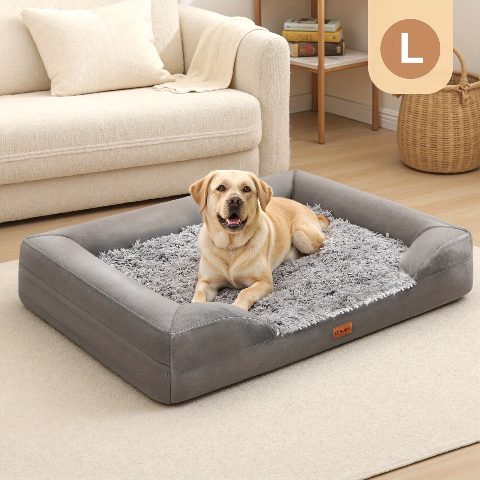 Ultra Soft Dog Beds Gimars Ultra Soft Orthopedic Egg Foam Dog Beds