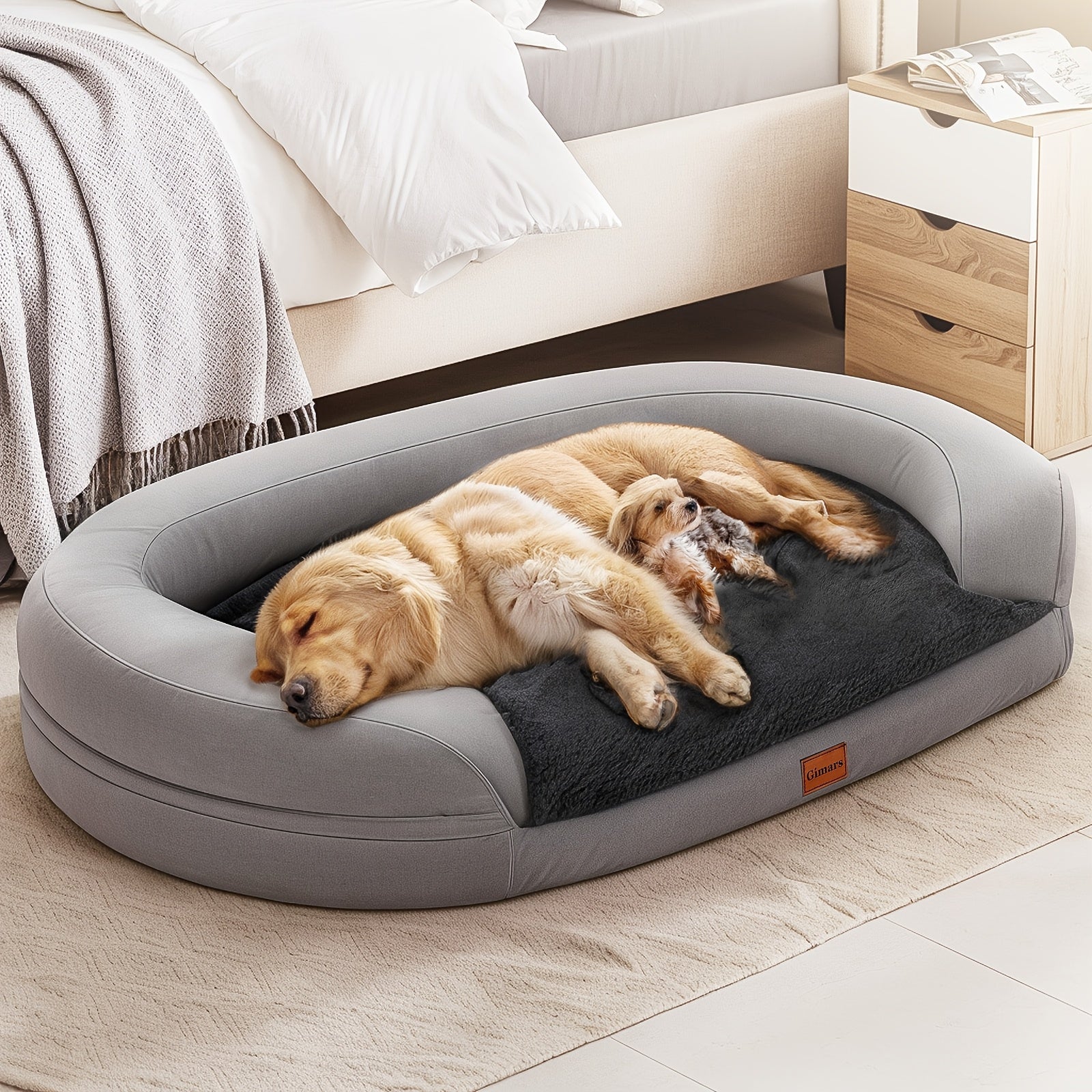 Ultra Soft Dog Beds Gimars Ultra Soft Orthopedic Egg Foam Dog Beds