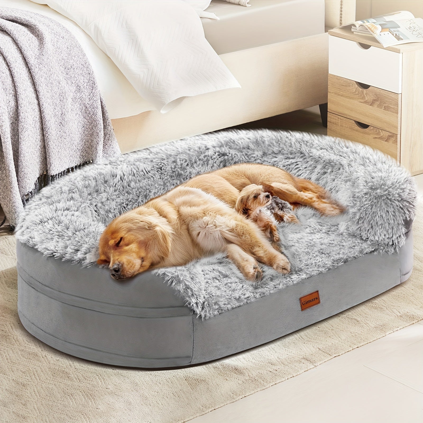 Ultra Soft Dog Beds Gimars Ultra Soft Orthopedic Egg Foam Dog Beds