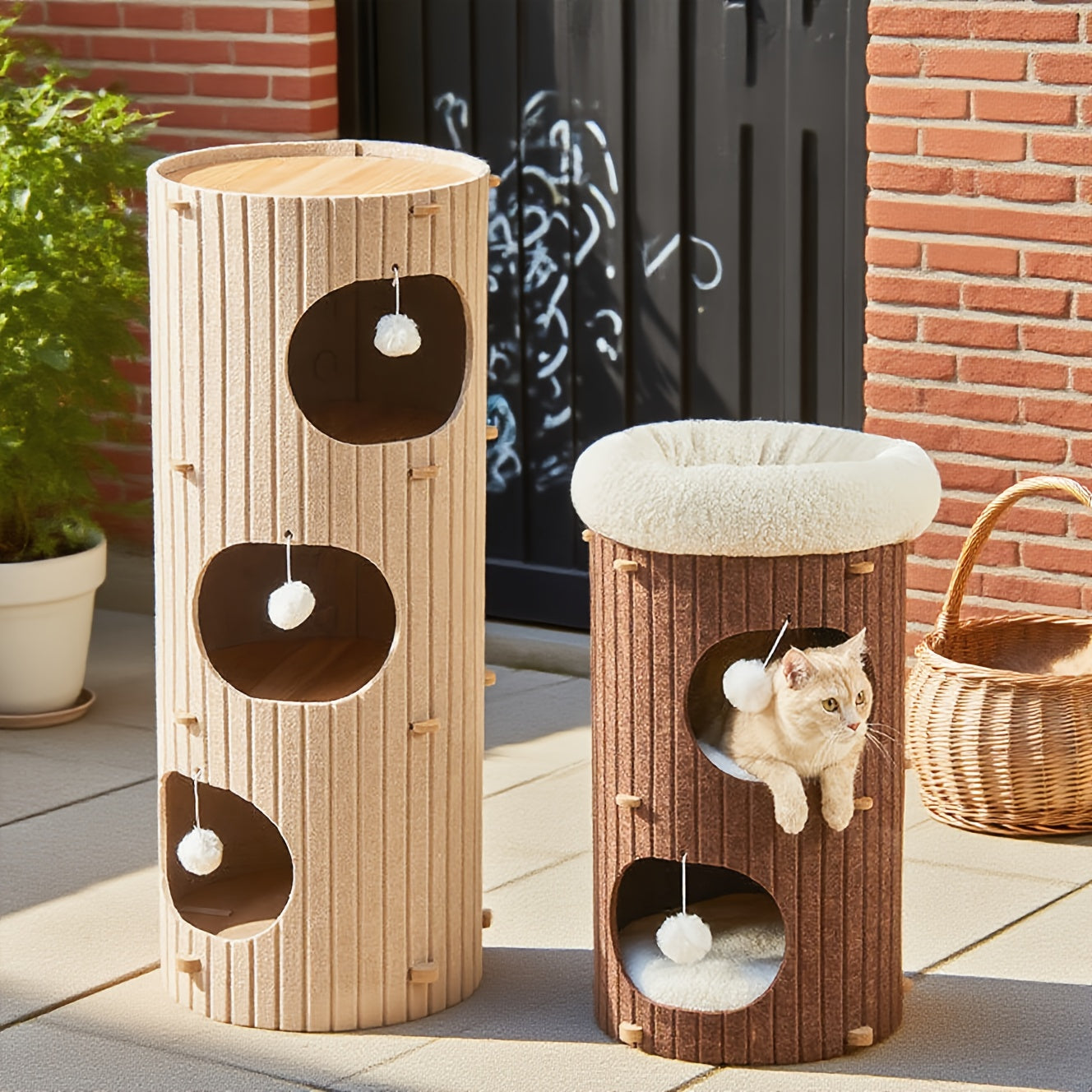 New Upgraded All-Season Cat Tree Cat Villa, Extra Large Space