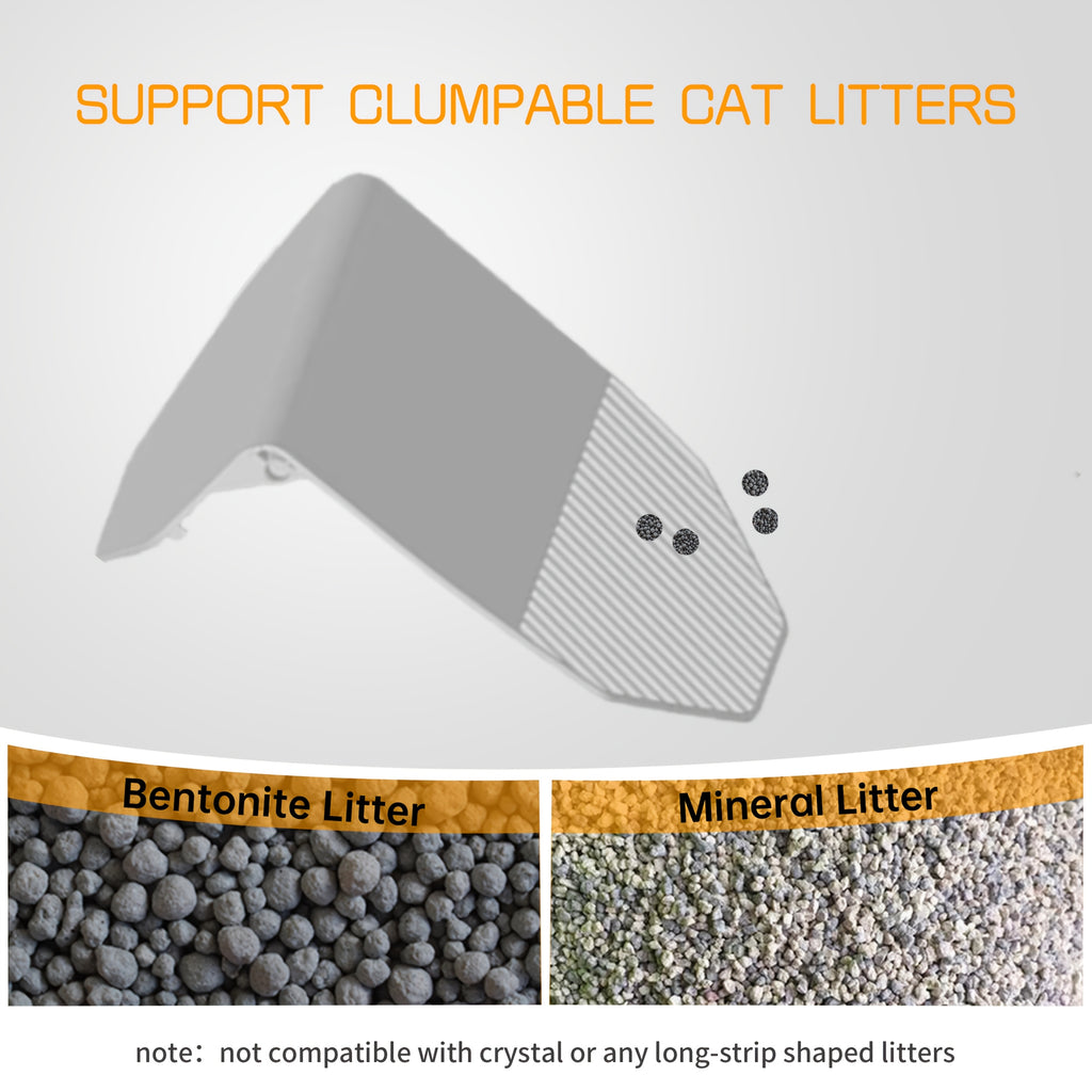 1pc Furoomate Self-Cleaning Litter Box, Open-Top Automatic Cat Litter Box